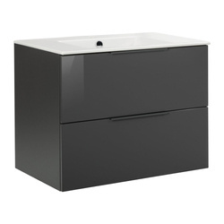 Szafka łazienkowa z serii Luna z umywalką z ceramiczną Fackelmann