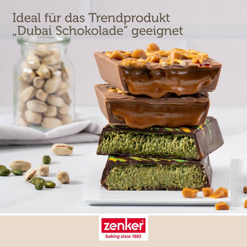 Forma do czekolady silikonowa, 2 sztuki Zenker