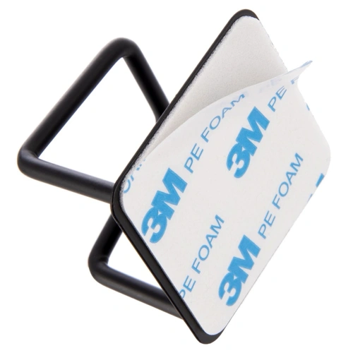 Haczyk wieszak samoprzylepny czarny BLACK 4,8x4,8 cm 2 szt.