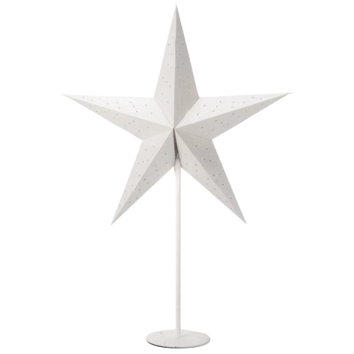 Lampka stołowa gwiazda dekoracyjna papierowa 45x65 cm