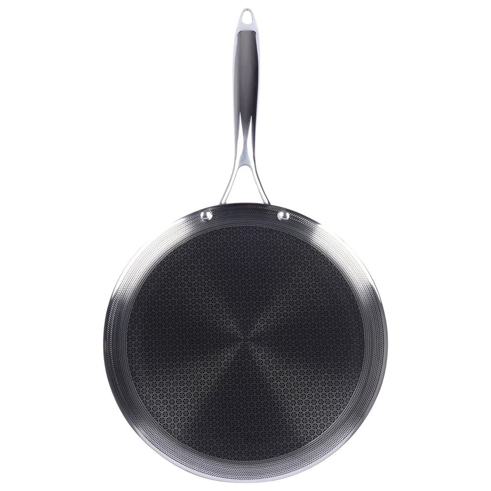 Patelnia do naleśników stalowa COOKCELL 29 cm