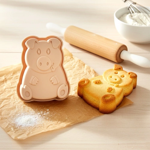 Forma do pieczenia silikonowa świnka 18x14,5x4,5 cm