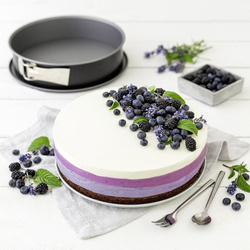 Tortownica forma 24 cm teflonowa do pieczenia  okrągła Zenker 6902