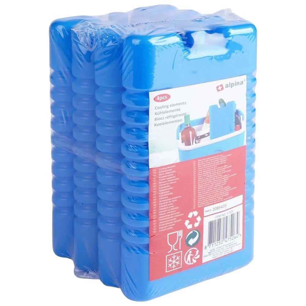 Wkłady chłodzące do lodówki turystycznej 220 ml 4 szt.