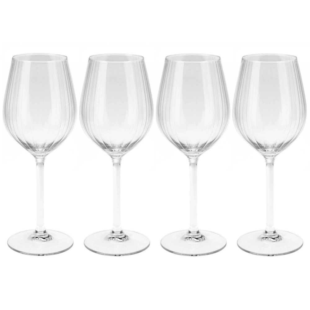 Kieliszki do wina szklane 380 ml 4 szt.