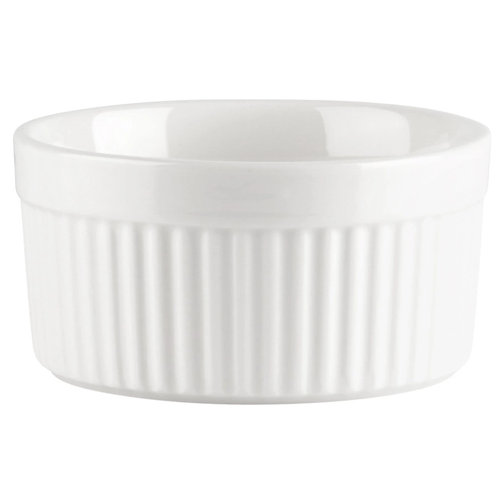 Miseczki do zapiekania porcelanowe białe 260 ml 2 szt.