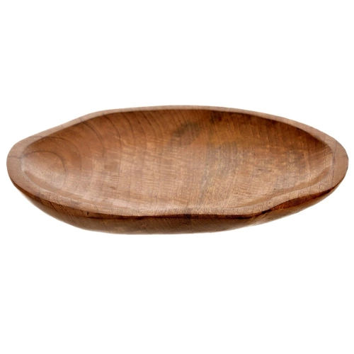 Talerz do serwowania drewniany MANGO 30x30 cm