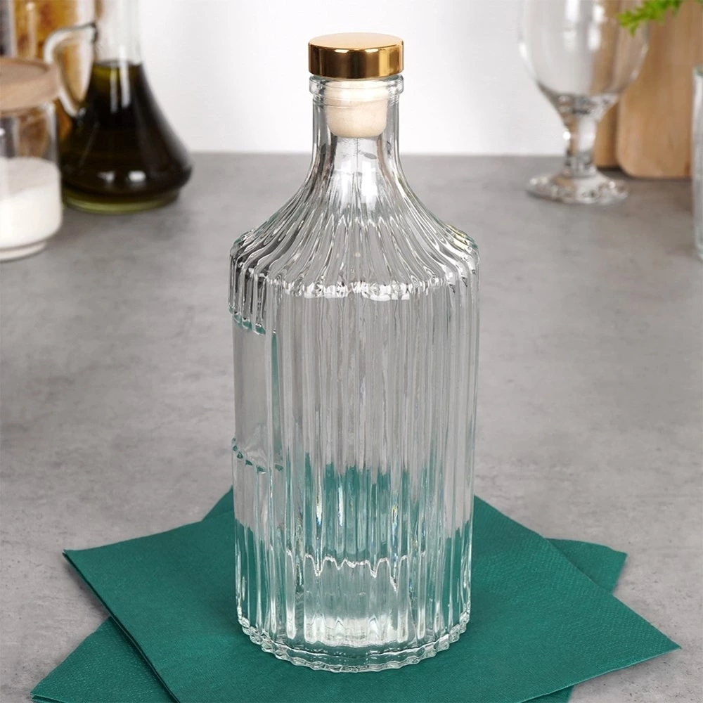 Butelka z korkiem szklana 500 ml