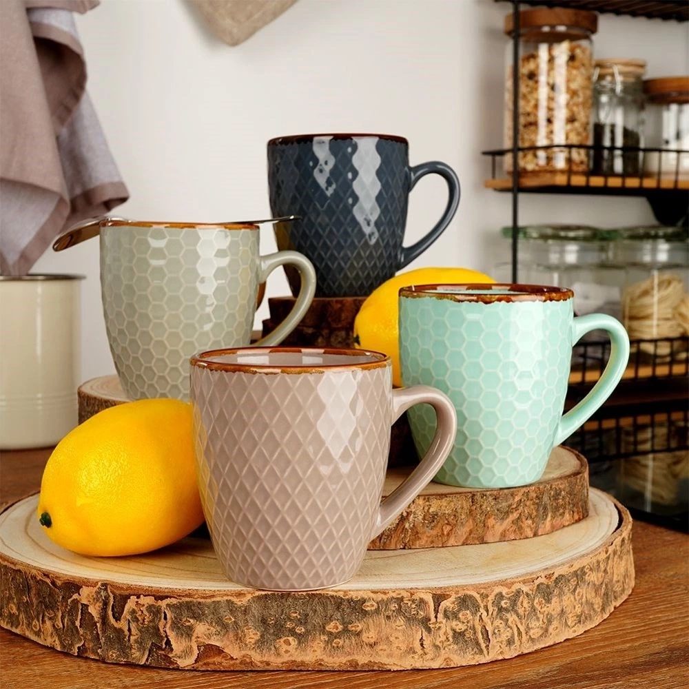 Kubki ceramiczne 250 ml 4 szt.