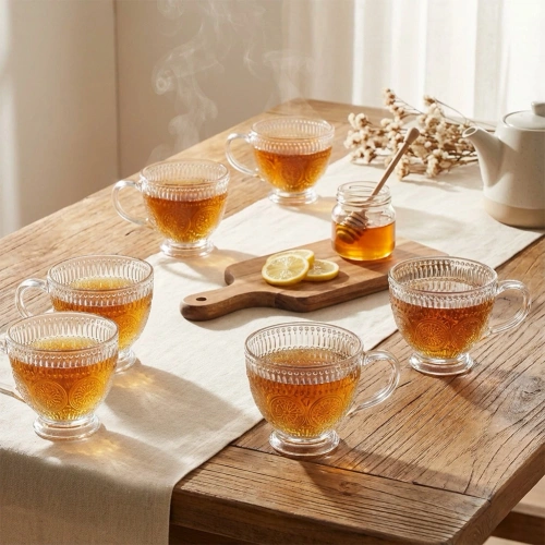 Szklanki do kawy i herbaty 400 ml 6 szt.