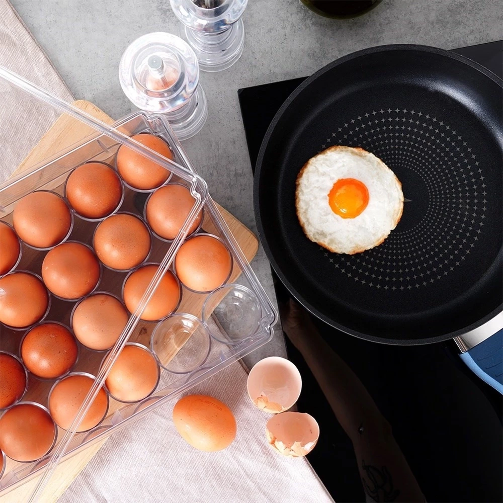 Pojemnik na jajka z pokrywką na 24 jajka