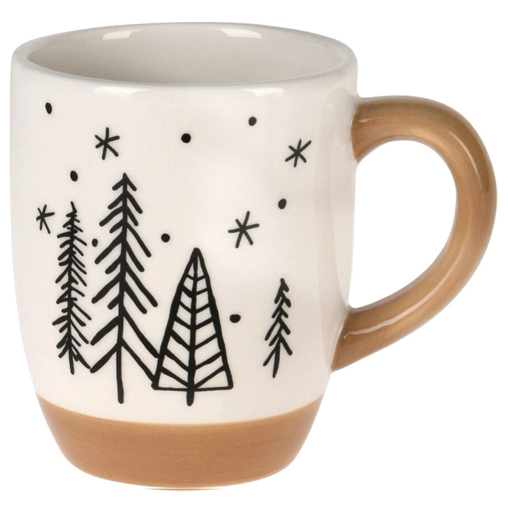 Kubek ceramiczny choinka 330 ml