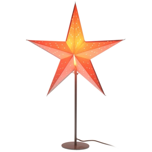 Lampka stołowa gwiazda dekoracyjna papierowa 45x65 cm