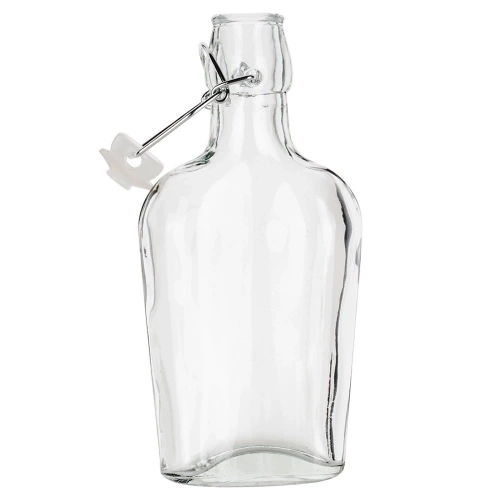 Butelka z klipsem szklana 180 ml