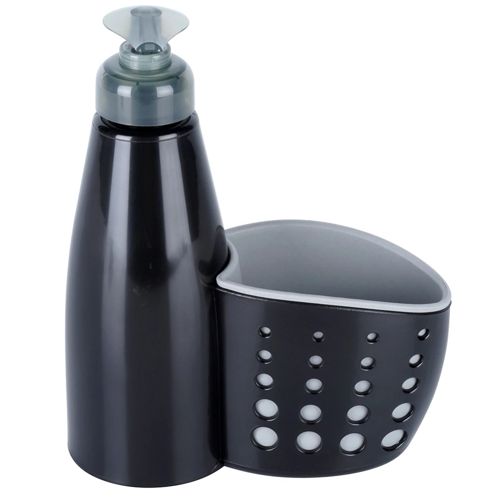 Dozownik płynu do naczyń z pojemnikiem na gąbkę 370 ml