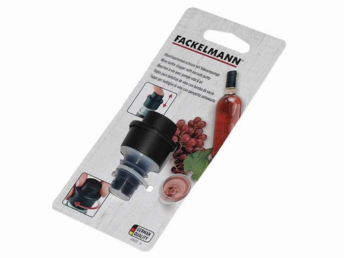Zamknięcie do wina z pompką Fackelmann 49605