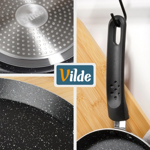 Patelnia do naleśników granitowa BASIC LINE 28 cm