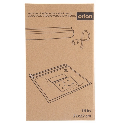 Worki próżniowe do żywności 22x21 cm 10 szt.