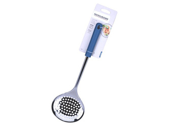 Łyżka do odcedzania Essential, niebieska - idealne narzędzie do gotowania FACKELMANN