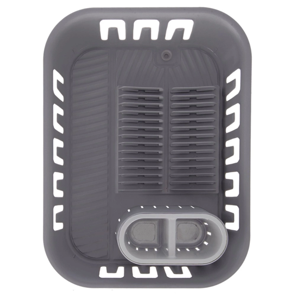 Suszarka na naczynia szara 39x29x11 cm