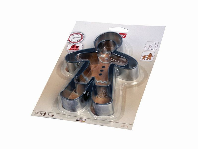 Wykrawacze foremki do ciastek piernika Ludziki 2szt. Zenker 521758