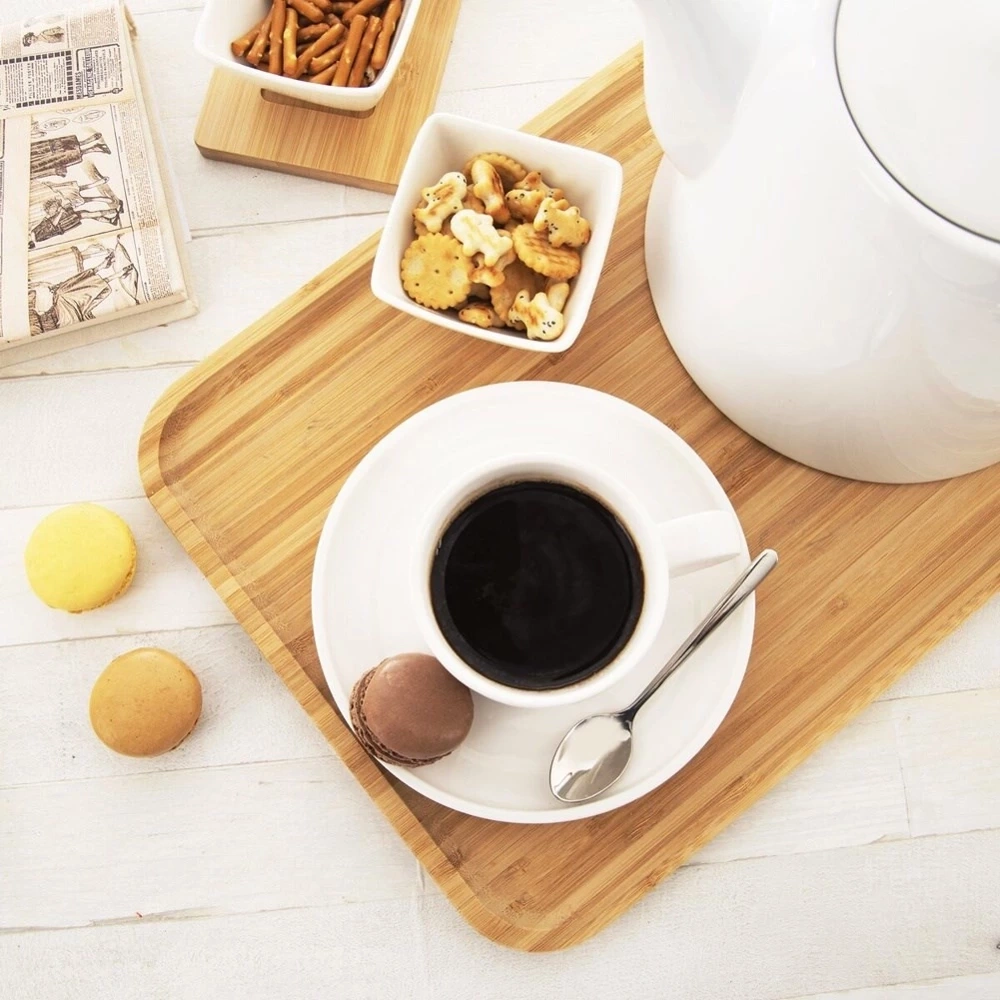Taca do serwowania bambusowa 44x25x1,5 cm