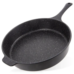 Patelnia granitowa głęboka GRANDE 28 cm, 3 l