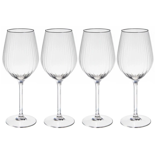 Kieliszki do wina szklane 490 ml 4 szt.