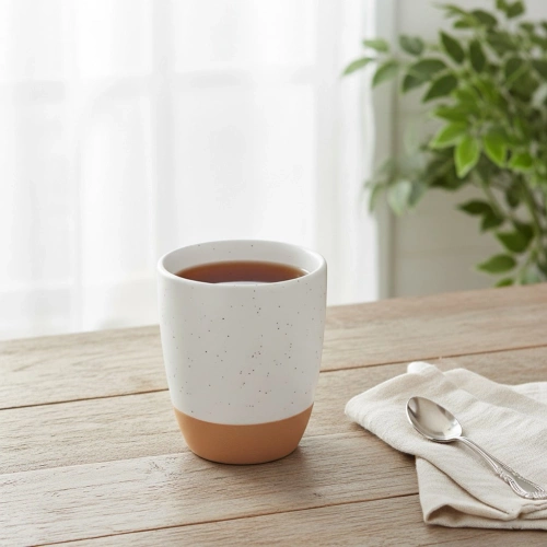 Kubek do espresso ceramiczny biały 90 ml