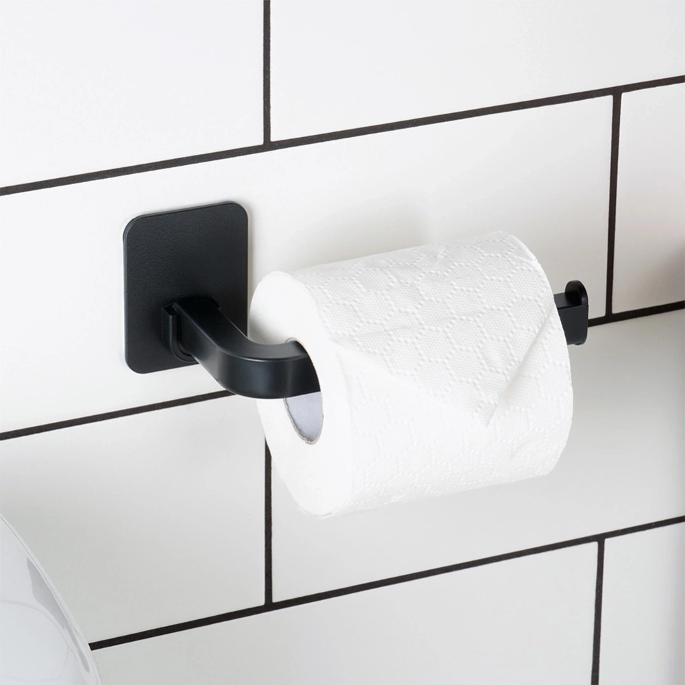 Uchwyt na papier toaletowy czarny 16,5 cm