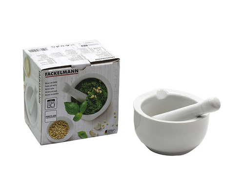Moździerz tłuczek ceramiczny ziół przypraw FACKELMANN 45442