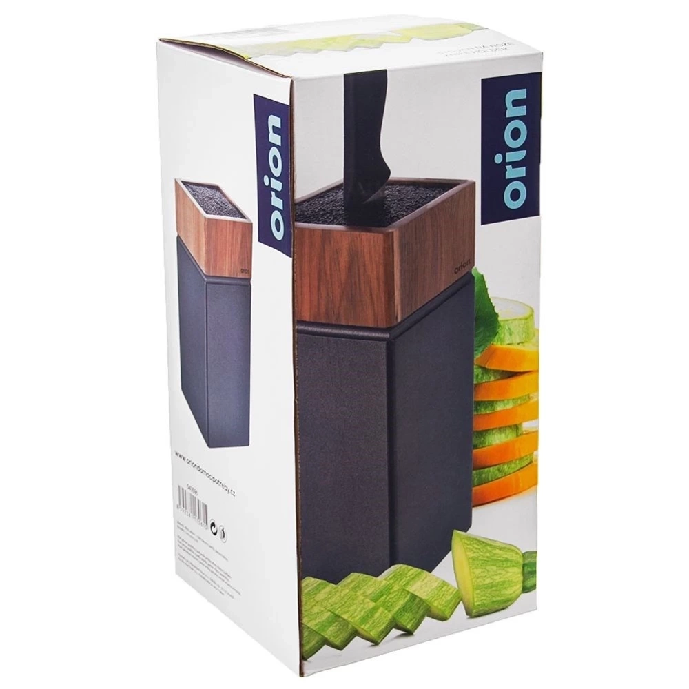 Stojak na noże drewniany WOODEN