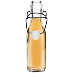 Butelka z klipsem szklana 290 ml