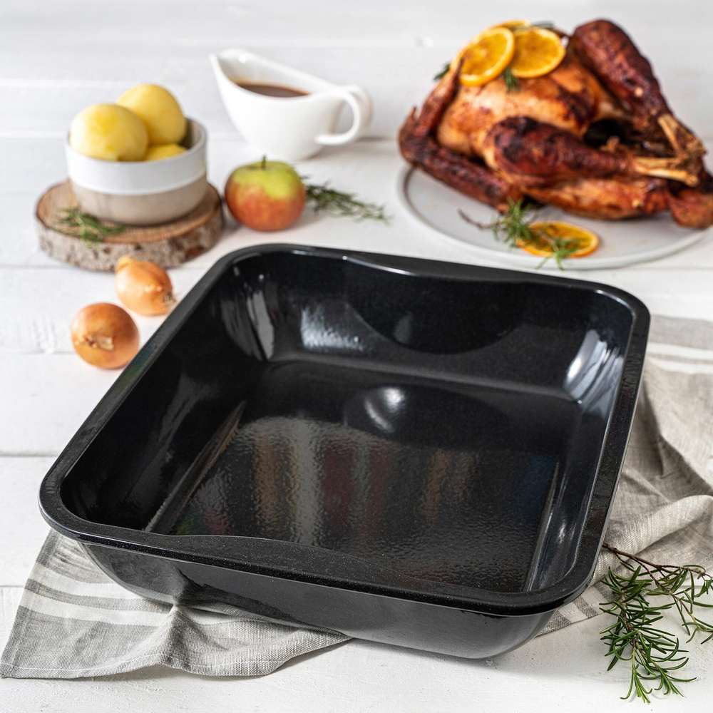 Forma do pieczenia XXL, 40x34 cm, emaliowana Zenker