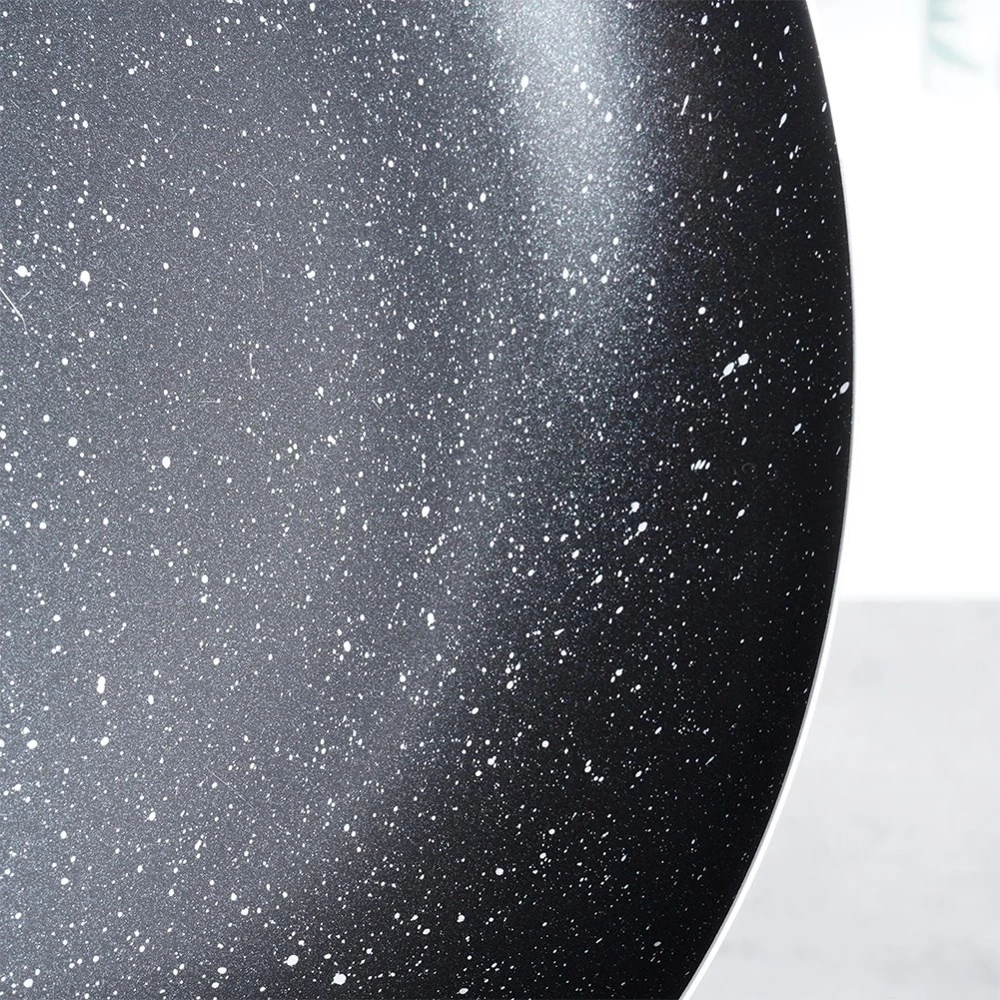 Zestaw patelni granitowy BLACK LINE 3 szt. 20 / 24 / 28 cm