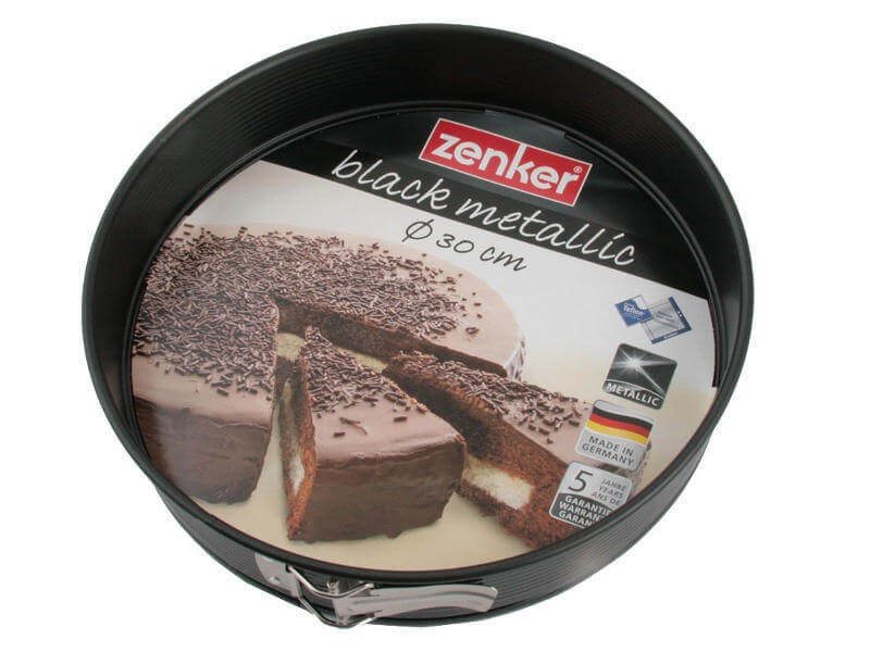 Tortownica blacha do pieczenia tortu ciast 30 cm teflonowa Zenker 6505