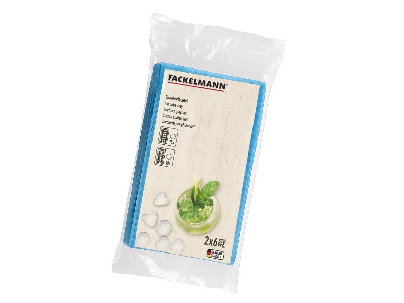 Woreczki na kostki lodu 12 sztuk woreczków na lód FACKELMANN 230461