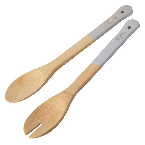 Zestaw do sałatek z bambusa, 2 częściowy FACKELMANN