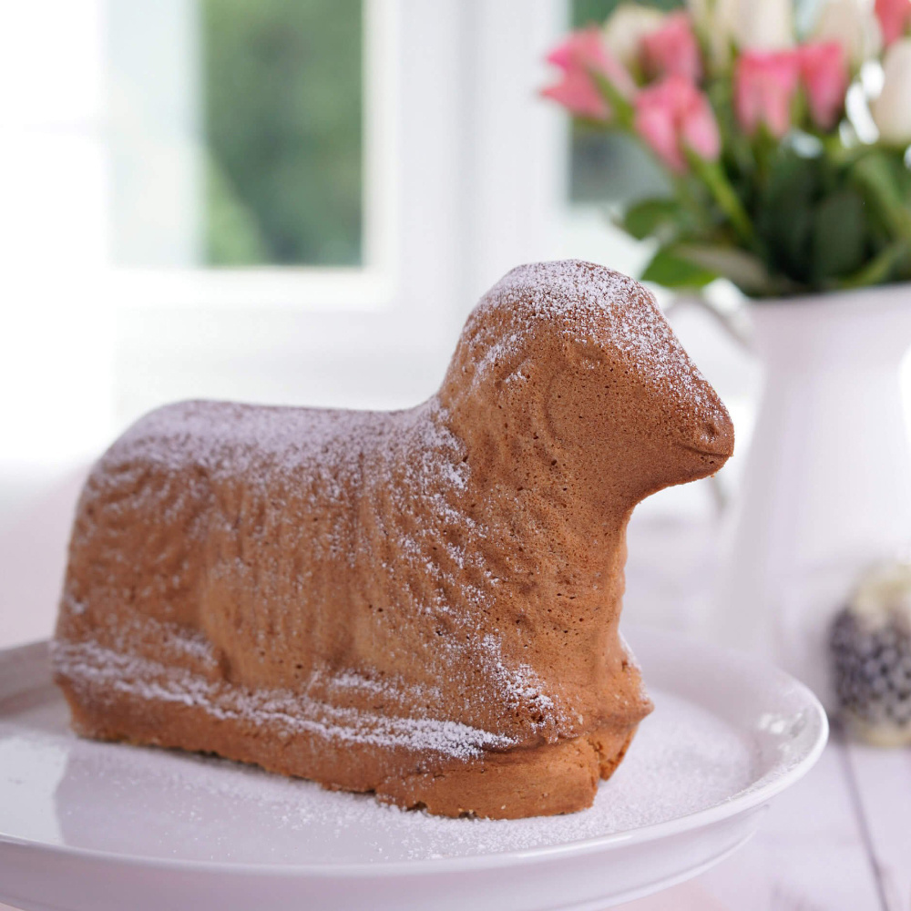 Forma do pieczenia wielkanocna Zając 0,6l baranek 0,9L Dr.Oetker zestaw