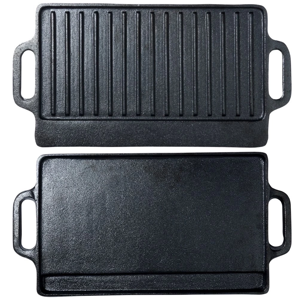 Płyta do grillowania żeliwna dwustronna CAST LINE 40x20,5 cm