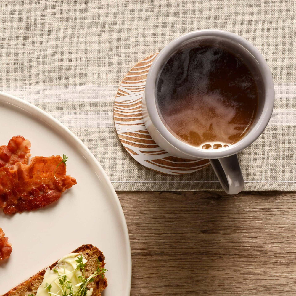 Podkładka pod szklankę Eco, 9 cm, Kork FACKELMANN