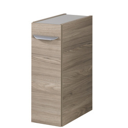 Szafka boczna pod umywalkę lewa szary dąb Luxor Fackelmann 79831