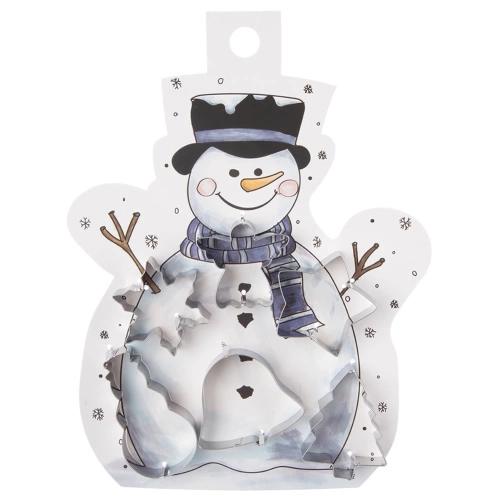 Wykrawacze do ciastek stalowe 6 szt.