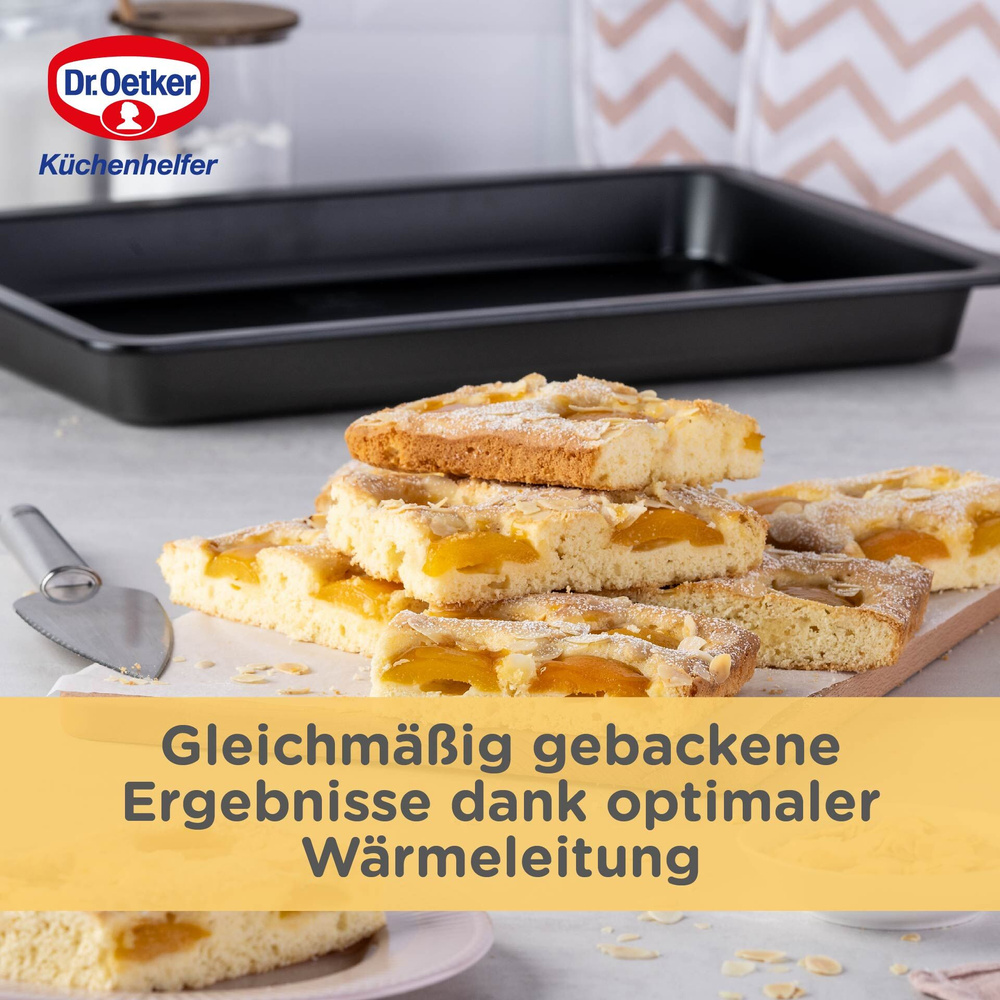 Forma do pieczenia z wysokim brzegiem 42x29 cm Dr. Oetker