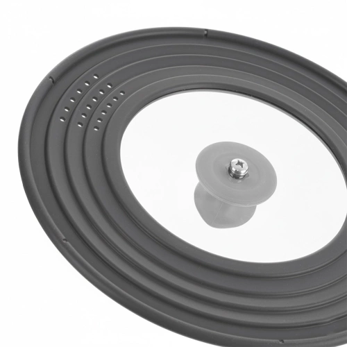 Pokrywka szklana silikonowa uniwersalna 20/22/24 cm