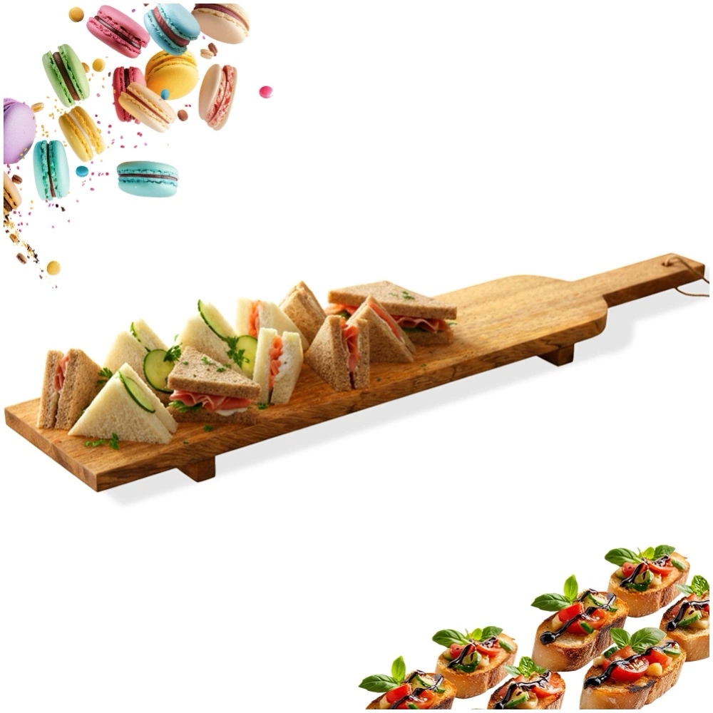 Deska do serwowania drewniana 68x12,5 cm