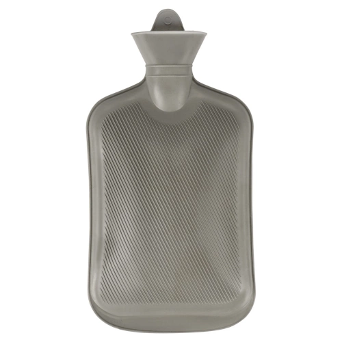 Termofor z pokrowcem szary 2 l