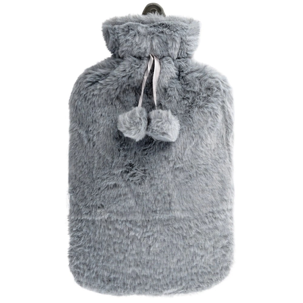 Termofor z pokrowcem szary 2 l