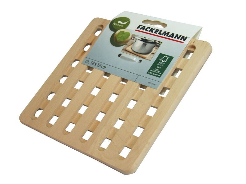 Podstawka drewniana kwadratowa FACKELMANN 521339