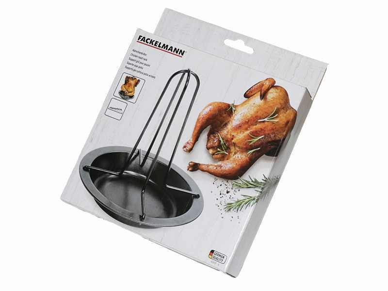 Stojak do pieczenia kurczaka z podstawką Fackelmann 42609